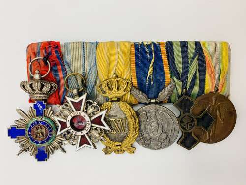 WW1 Romanian Officers Group.
