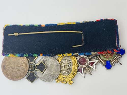 WW1 Romanian Officers Group.