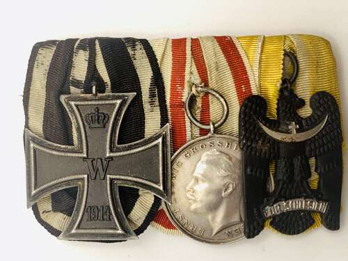 WW1 German Imperial  & Silesian Eagle Group for Bravery.