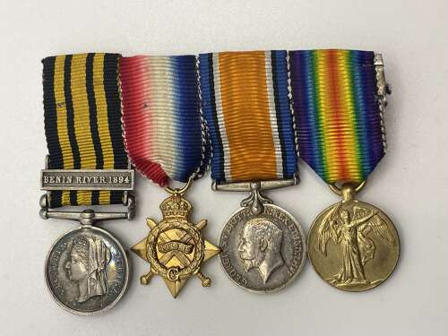 Victorian & WW1 Miniature Medals. Royal Navy.