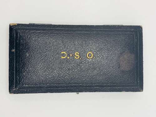 WW1 Distinguished Service Order & Case Of Issue.