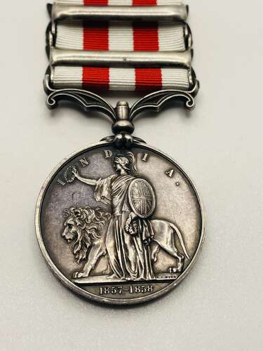 Indian Mutiny 1857-58 Medal. 1/5th Foot.