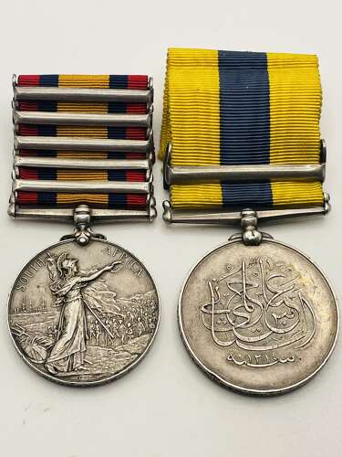Queen’s South Africa & Sudan Medals GRENADIER GUARDS