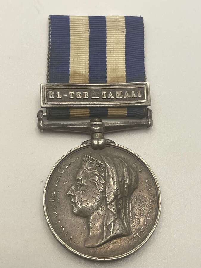 Egypt Medal 1882-89  ROYAL IRISH FUSILIERS