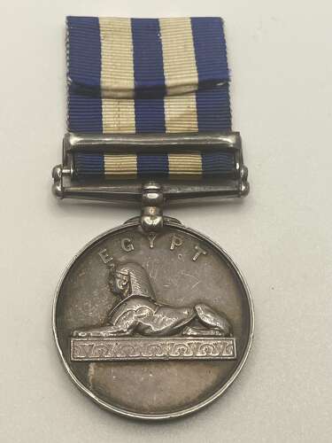 Egypt Medal 1882-89 ROYAL IRISH FUSILIERS