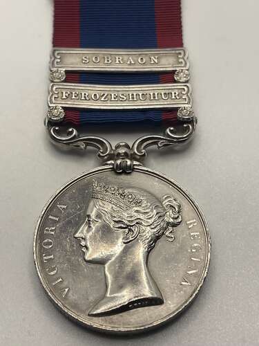 Sutlej Medal 1845-46 3rd LIGHT DRAGOONS