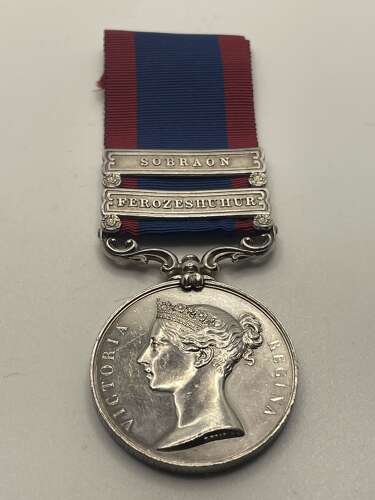 Sutlej Medal 1845-46 3rd LIGHT DRAGOONS