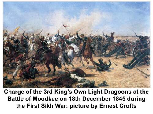 Sutlej Medal 1845-46 3rd LIGHT DRAGOONS
