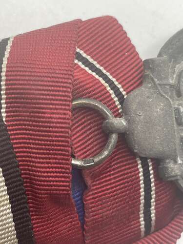 WW2 German Iron Cross & Russian Front Medals