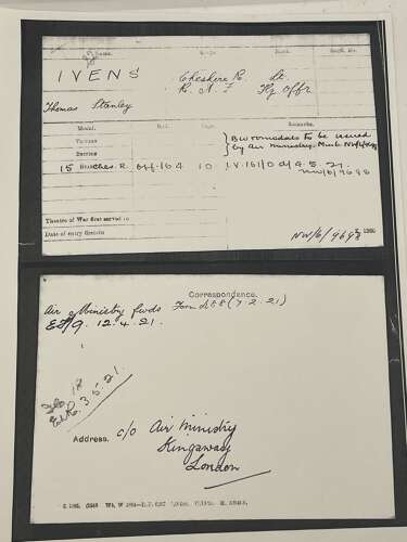 WW1 1914/15 Trio Officers WIA Later RFC Inter War Armoured Car Commander.WW2 Group Captain