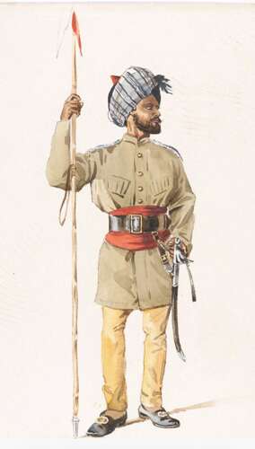 Queen’s Sudan Medal 1896-97 BOMBAY LANCER