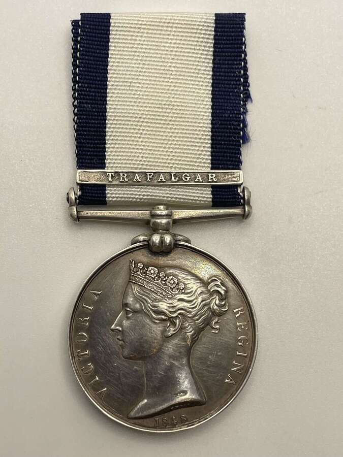 NAVAL GENERAL SERVICE MEDAL 1793-1840   TRAFALGAR