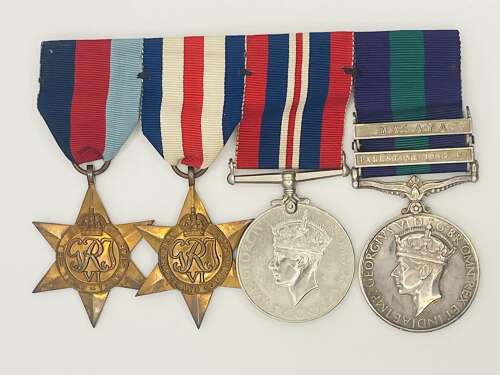 WW2 & Campaign Medal Group PARACHUTE REGT / ARMY AIR CORP