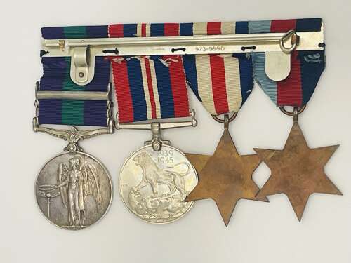 WW2 & Campaign Medal Group PARACHUTE REGT / ARMY AIR CORP