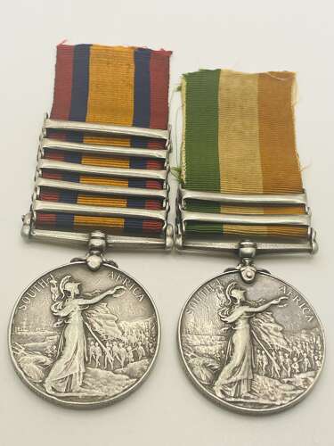 South Africa 1899-1902 Medals YORKSHIRE REGIMENT