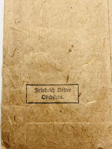 WW2 German War Merit Medal No Swords & Packet Of Issue