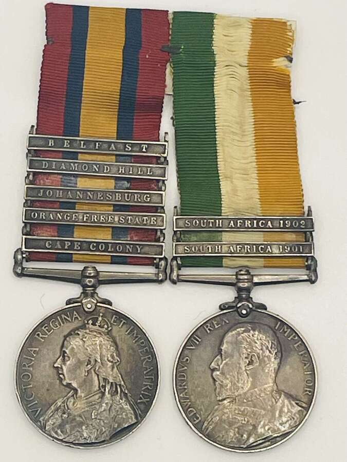 South Africa War 1899-1902 Medals. COLDSTREAM GUARDS
